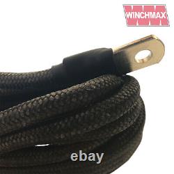 Corde synthétique WINCHMAX Armourline 25m/13mm + crochet MBL 14,900KG
