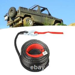 Corde synthétique de treuil de 10mm, 30m, résistante aux UV, corde de remorquage pour camions tout-terrain 18740