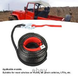 Corde synthétique de treuil de 10mm, 30m, résistante aux UV, corde de remorquage pour camions tout-terrain 18740