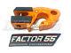 Facteur 55 Orange Ultrahook Winch Hook Pour Jusqu’à 3/8 Câble Treuil /corde Synthétique