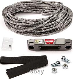 Kit d'accessoires WARN 100969 Epic Synthetic Rope pour treuil de VTT et UTV 3/16 x