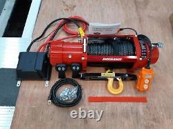 Recouvrement 13500lb Winch Synthétique Rope Truck Electric Winch @ 329,00 £ Inc T