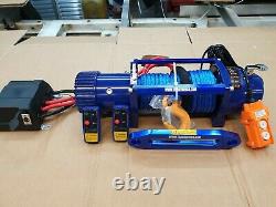 Recovery Truck 12v Electric Winches Synthetic Rope Couverture Gratuite @ £325.00 Inc Cuve