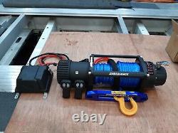 Recovery Winch 13500lb 12v Electric Winch Synthetic Rope £325.00 Inc Cuve