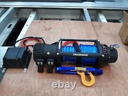 Recovery Winch 13500lb 12v Electric Winch Synthetic Rope £325.00 Inc Cuve