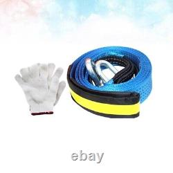 Réduire la vibration Corde de remorquage synthétique pour remorque bleu réfléchissant Treuil