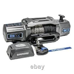 Superwinch 10000 Lbs 12 VDC 3/8in X 80ft Rope Synthétique Sx 10000 Treuil 1710201