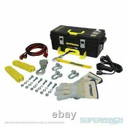 Superwinch 1140232 Winch2go Winch 4000 Lbs 12 VDC 3/16 En X 50 Ft Rope Synthétique