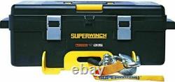 Superwinch 1140232 Winch2go Winch 4000 Lbs 12 VDC 3/16 En X 50 Ft Rope Synthétique