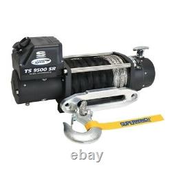 Superwinch 9500 Lbs 12 VDC 3/8in X 80ft Synthetic Rope Tigre Treuil 1595201