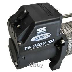 Superwinch 9500 Lbs 12 VDC 3/8in X 80ft Synthetic Rope Tigre Treuil 1595201
