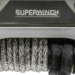 Superwinch Sx10000sr 12vdc Winch 10000lbs Single Line Pull 80' Corde Synthétique