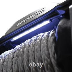 Superwinch Sx Series Sx10sr 10 000 Lb. Treuil 5,5 Ch Ligne Tirer Rope Synthétique