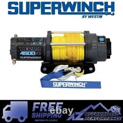 Superwinch Terra 4500sr Vtt / Utv Winch 1,8 Ch 4500 Lbs Ligne Tirer Corde Synthétique