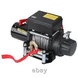 TREUIL ÉLECTRIQUE 13500lb 12V CÂBLE SYNTHÉTIQUE 4x4/RETRAIT 2 TÉLÉCOMMANDES SANS FIL 1 TÉLÉCOMMANDE FILAIRE