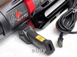 TREUIL ÉLECTRIQUE OX 13500lb 12v CÂBLE SYNTHÉTIQUE RÉCUPÉRATION SANS FIL VERSION OX-BULL