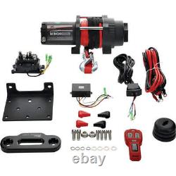 Treuil Arrowhead 12v 4500lb/2000kg, ATV/UTV, Corde synthétique, 4 boulons, Arrowhead 43