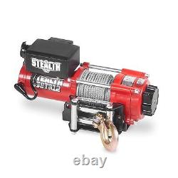 Treuil Stealth Treuil électrique 3500lb 12v sans fil Récupération Budget Corde en acier
