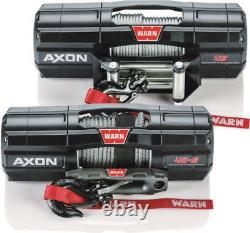 Treuil WARN AXON 45-S 4500lb avec corde synthétique 101140 50'x1/4 4505-0713
