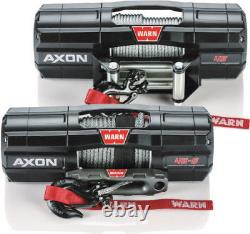 Treuil Warn Axon 45-s avec corde synthétique Warn 101140 50'x1/4 4505-0713