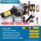 Treuil électrique 12v/24v Auto-sauvetage Traction Maison Voiture Grue Remorque Winch Winch