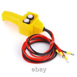 Treuil électrique 3500 lb 12V avec corde synthétique étanche pour ATV UTV bateau