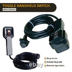 Treuil électrique NNEDPE 12000LBS 12V avec corde synthétique pour camion tout-terrain 4x4