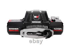 Treuil électrique Warrior Winches Gladiator F-Type 12,500lbs avec corde synthétique