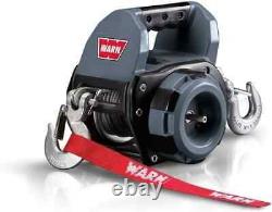 Treuil portable WARN 101575 avec perceuse à main et corde synthétique de 750 lb sur 40 pieds
