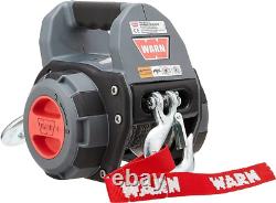 Treuil portable à perceuse manuelle 101575 avec corde synthétique de 40 pieds et capacité de traction de 750 lb