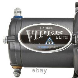 Viper Vtt/utv Winch Elite 3000 Lb Avec 40 Pieds De Corde Synthétique