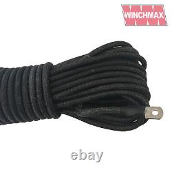 WINCHMAX Corde synthétique Armourline 25m/10mm + Crochet tactique MBL 9,500KG