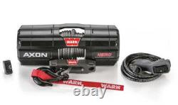 Warn AXON 5500 Treuil à câble 101240 27'x1/4 Câble synthétique 4505-0715