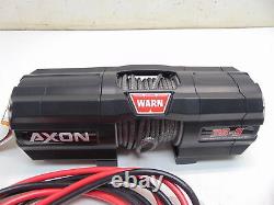 Warn Axon 3500-s Treuil Avec Corde Synthétique 3500 Lbs. 101130