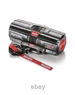 Warn Axon 35s Winch Avec Corde Synthétique, Yamaha Grizzly 700 Atv, Quad