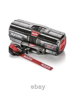 Warn Axon 35s Winch Avec Corde Synthétique, Yamaha Grizzly, Can-am Atv, Quad