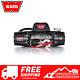 Warn Vr Evo 8-s Jeep Camion & Suv Waterproof 8 000 Lb Winch Avec Corde Synthétique