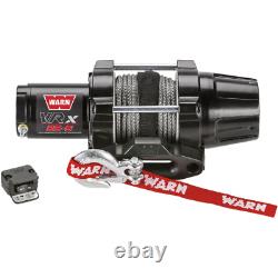 Warn Vrx 25-s Treuil Avec Corde Synthétique 2500 Lb. 101020