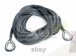 Warn Winch Atv Synthétique Rope Extension 4000lbs 50' X 1/4