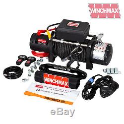 Winch Electrique 12v 4x4 13500lb Militaire Spec. Winchmax Marque + Synthetique Corde