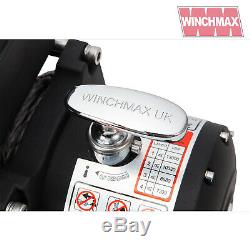 Winch Electrique 12v 4x4 13,000lb Militaire Spec Présentées Winchmax Synthetique Corde