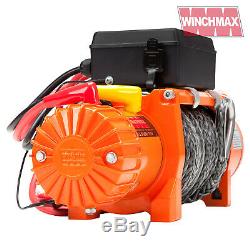 Winch Electrique 13500lb 12v Synthetique Corde Winchmax 4x4 / Recovery Sans Fil Dyneema